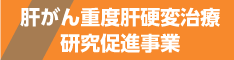 肝がん重度肝硬変治療研究促進事業の画像